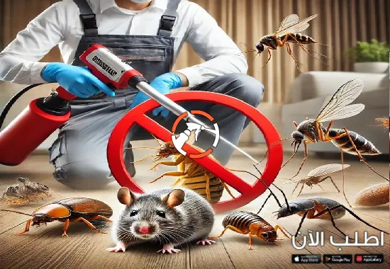 شركة مكافحة حشرات حي الشفا